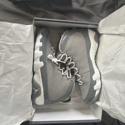 Jordan 9, Cool Grey , Men’s Size 12