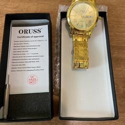 ORUSS High-Grade Waterproof Glow-in-the-Dark Trendy Sports Men's Watch