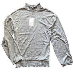 Fall Wear Target Brand A New Day Heather Gray Long Sleeve Turtleneck 