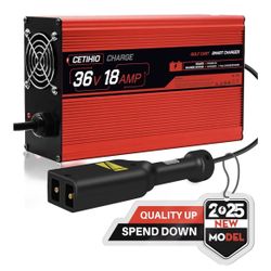 36 Volt 18 AMP Golf Carts Battery Charger for EZGO TXT Replace EZGO D-Plug