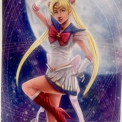 Mike Tiscareno Art Print - Anime - Sailor Moon 