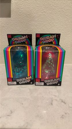 Authentic Needoh dream drop blue pink set of 2