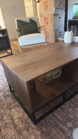 Coffee Table Rustic Wood