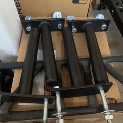 weight plate storage pegs