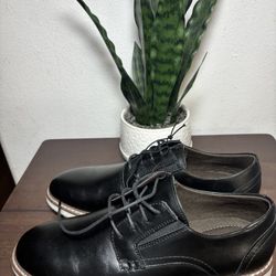 Perry Ellis Portfolio Black Men's Dress Shoes Ultrafoam Size 9.5