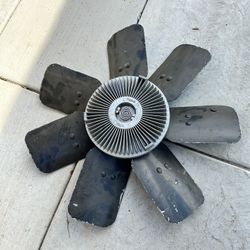 Original GM Fan Blade With Fan Clutch Good Condition Big Block Chevy