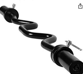 Cap Barbell Olympic Super Curl Bar