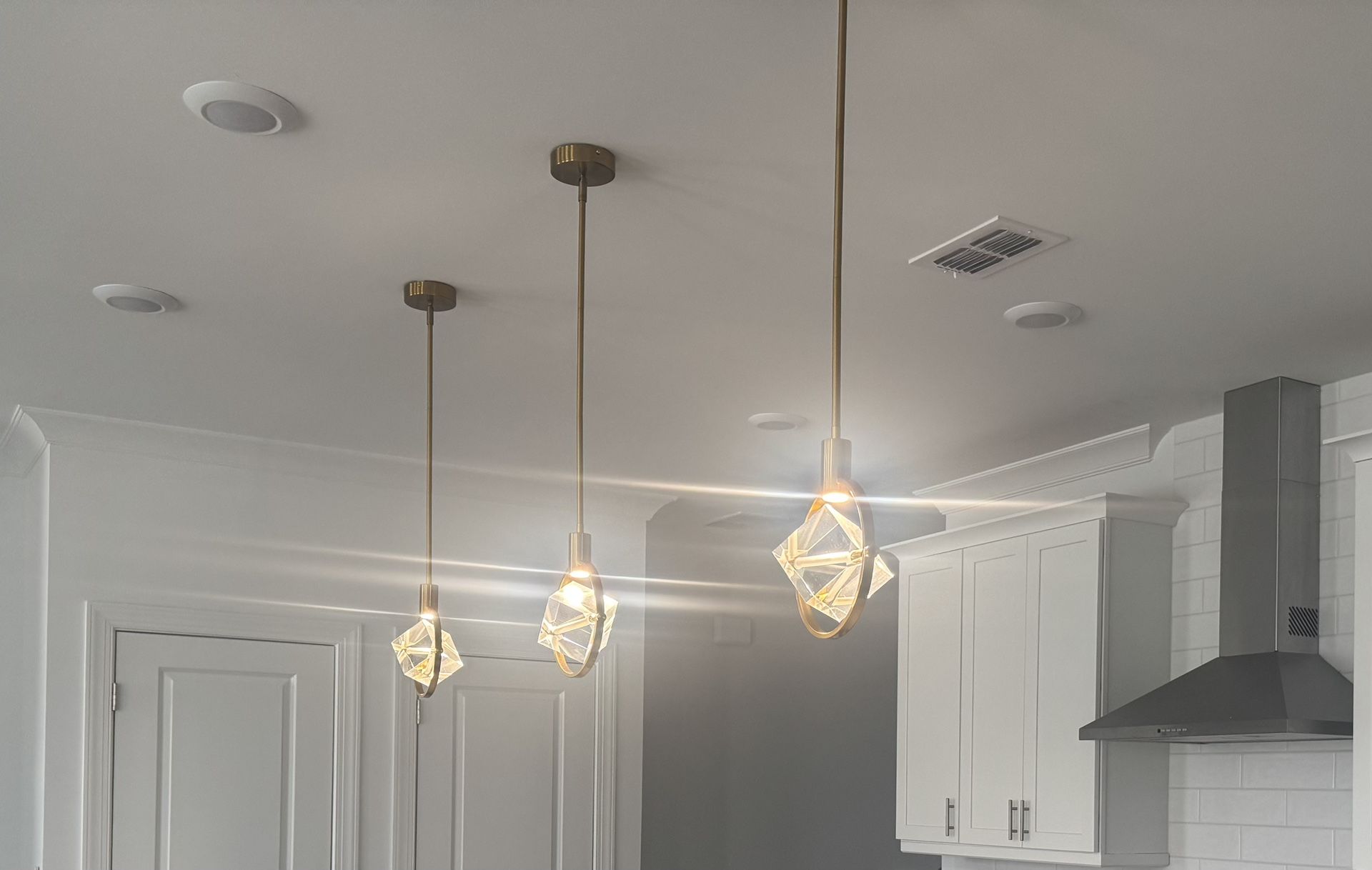 3 Modern Crystal Pendant Lights