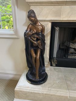 Mother And Child Bronze Sculpture