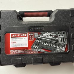 Craftsman 82 pc Socket Wrench Set
