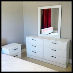 NEW DRESSER WITH MIRROR 😊 ASSEMBLED