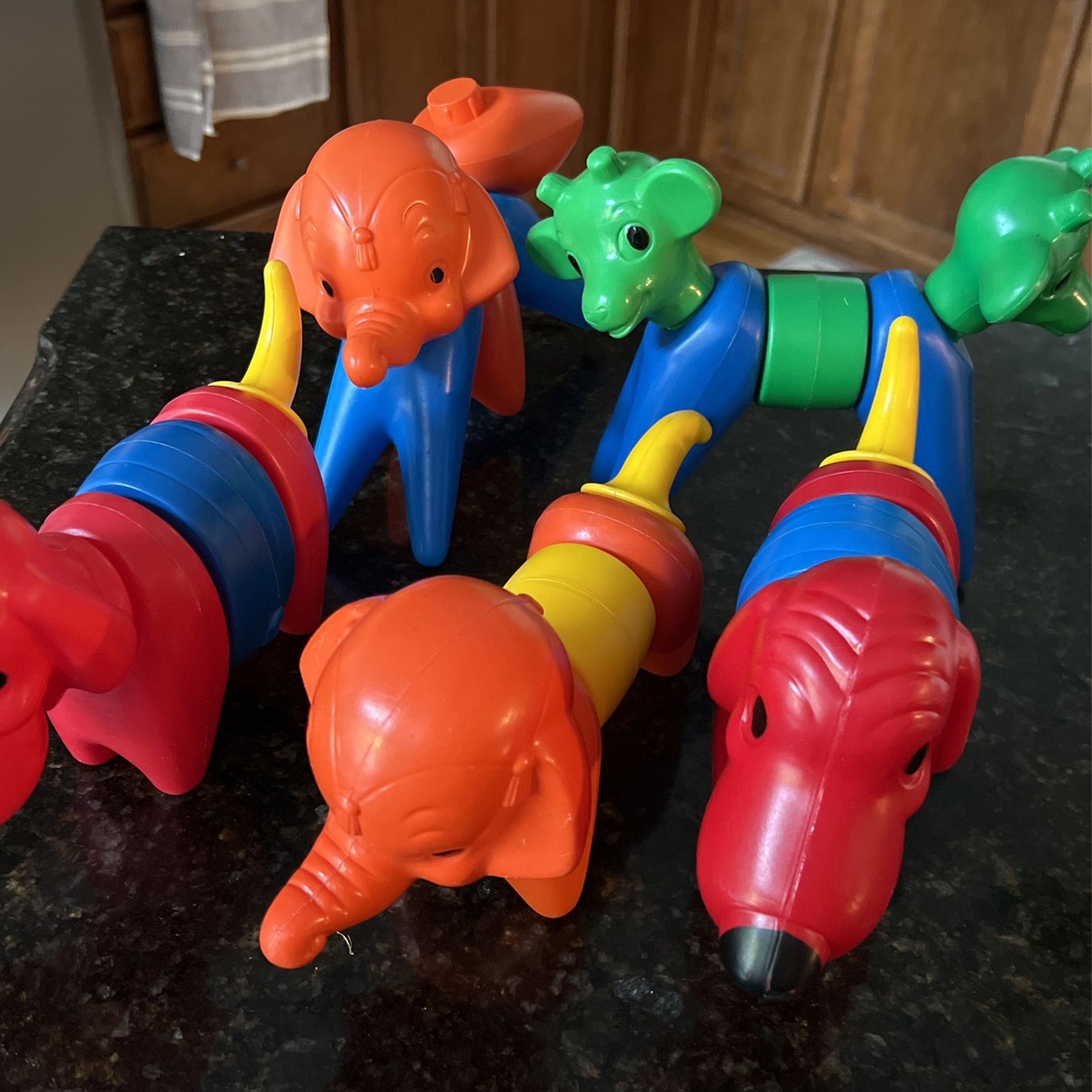 Vintage Tupperware Zoo Toys From 1966