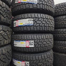 265/70R17 Falken Wildpeak AT4W tires