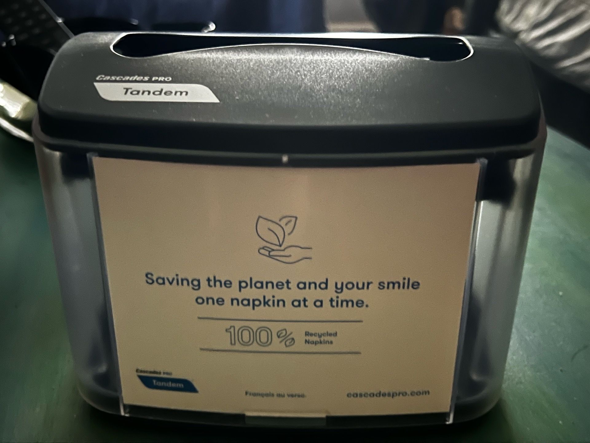 Tandem napkin dispensers