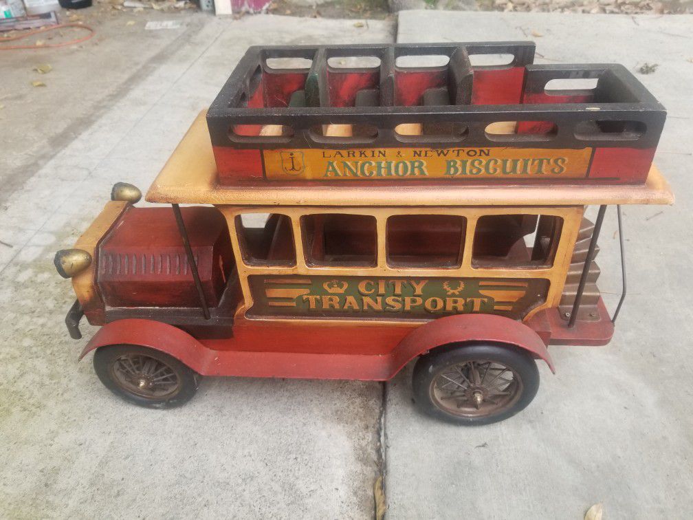 Vintage Wooden Trolley 