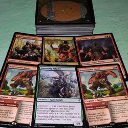Bonecrusher Giant Red Green 60 Card Mtg Deck Wizards of the Coast
