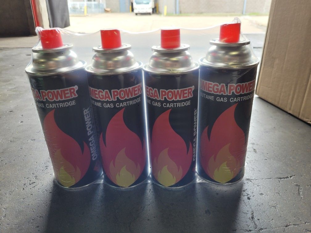 4 Cans of Butane
