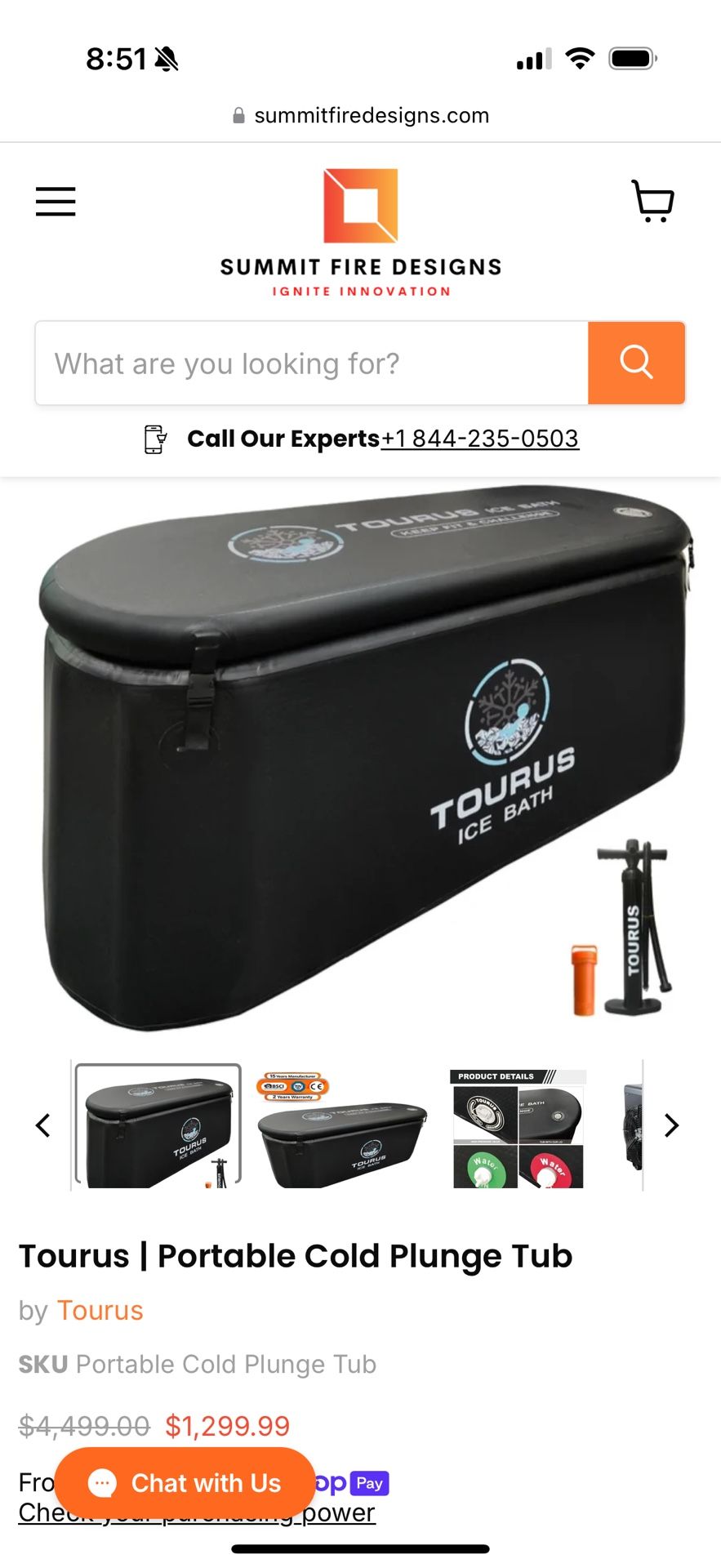 Tourus Portable Cold Plunge Tub
