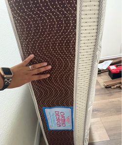 Full size toddler floor bed with full mattress