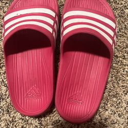 Adidas Sandals Pink Color Size 13