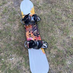 151 Ride Snowboard With Bindings