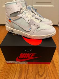 Jordan 1 High x Virgil V.A.A “Alaska” Sz:12 Men