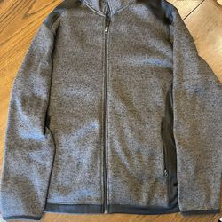 Grey Zip Up Jacket
