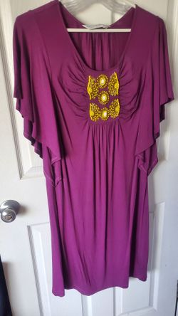 Trina Turk Tunic Dress Beads