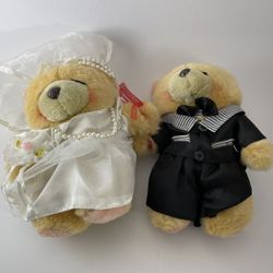 8” Wedding Bears 