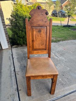 Wood chair