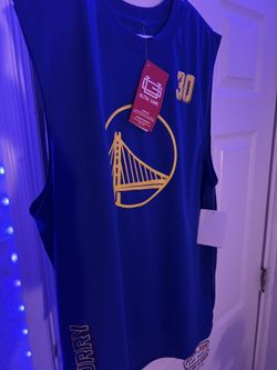 Brand New Steph Curry Golden State Warriors Jersey Adult Large