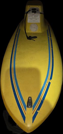 Surfjet gas powered jet surfboard