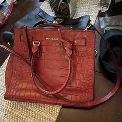 Michael Kors  - Red crocodile 