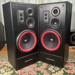 Cerwin Vega E312 Speakers 1990’s USA 