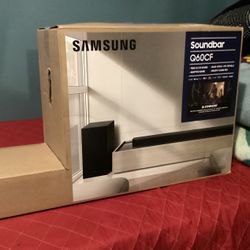 Samsung Soundbar (Q60CF) Home Theater w/ Wireless Sub & Dolby Atmos