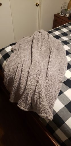 Gray Throw Blanket