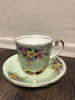 Vintage Windsor Bone China Floral