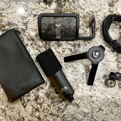 OfferUP  RØDE NT-USB+ Professional-Grade USB Condenser Microphone For Recording Studio Quality Audio Directly To A Computer Or Mobile Device