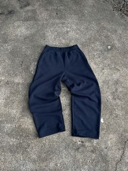 Baggy Navy Blue Sweatpants