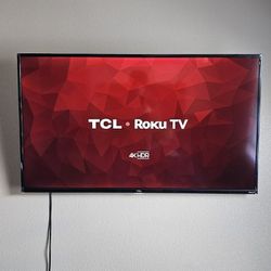 TCL 50" Inch 4K Smart LED Roku TV 50S425