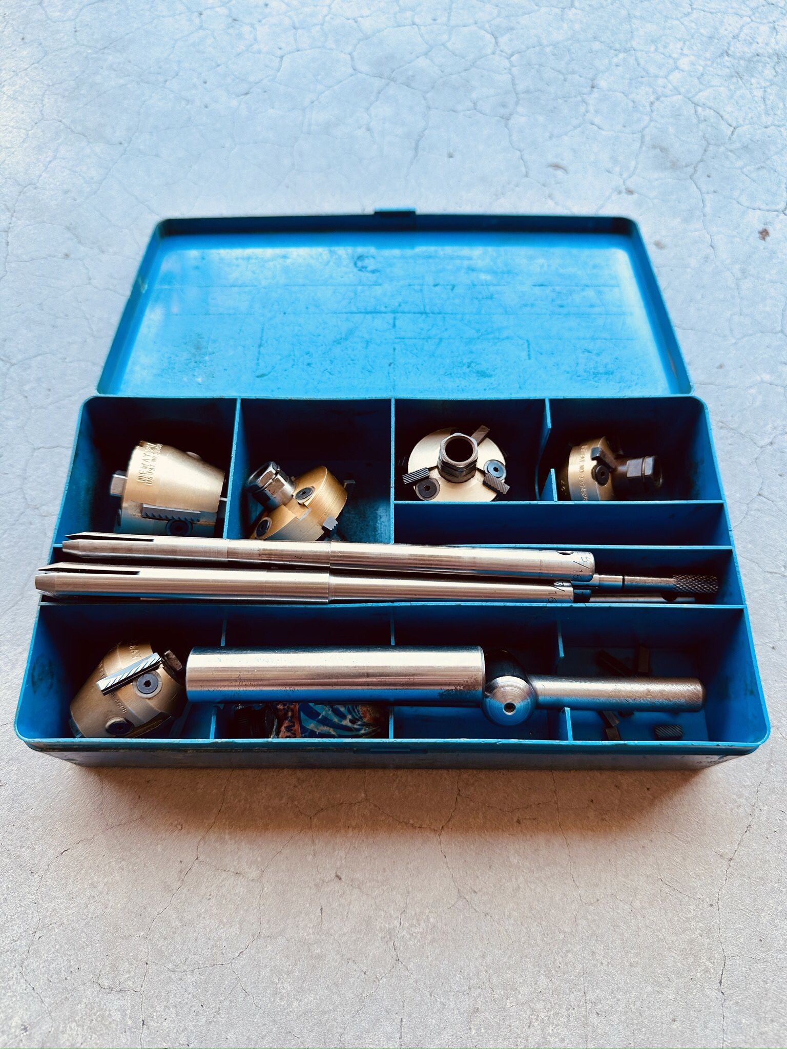 Neway Valve Seat Cutter Kit – 5 Cutters + 8 Pilots + 8 Carbide Inserts - Made In USA