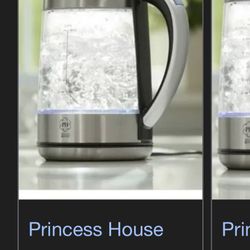 New Princess House In Box Electric Tea Kettle 