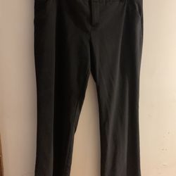 C-89)   Daisy Fuentes Dress Slacks. Black. Size 16.   $10