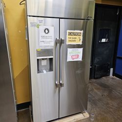 Dacor Built In Refrigerator 42 Inch Wide Stainless Steel 