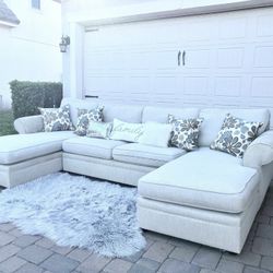 Gorgeous U Beige Sectional  