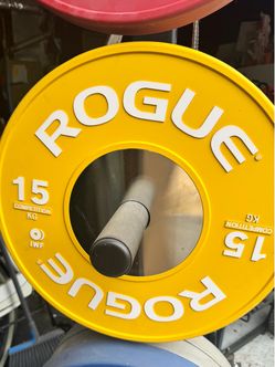 Rogue 15kg Competition Bumper Plate