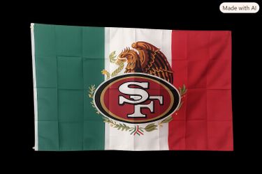 New 49ers flag, 3*5 ft