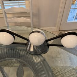 Brettin Black Triple LED Sconce