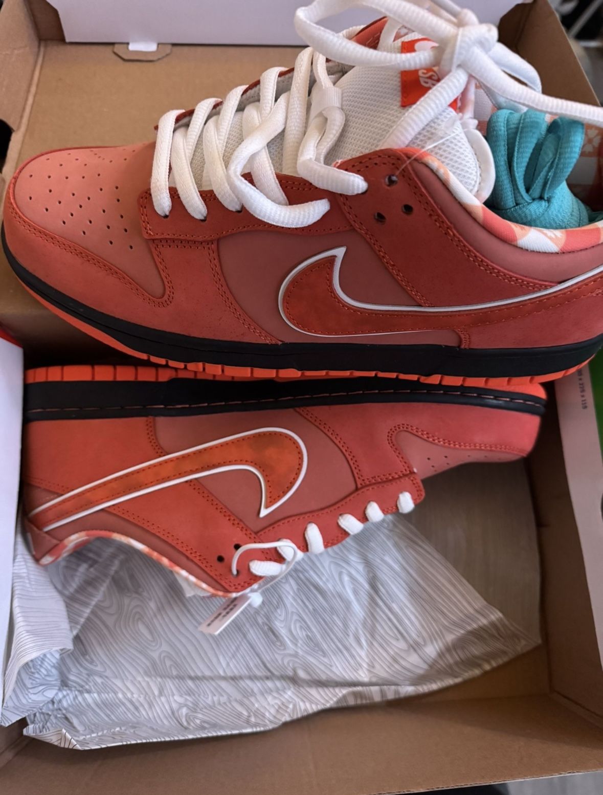 Nike SB Dunks Orange Lobster