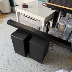 Samsung Soundbar, Speaker and Subwoofer System
